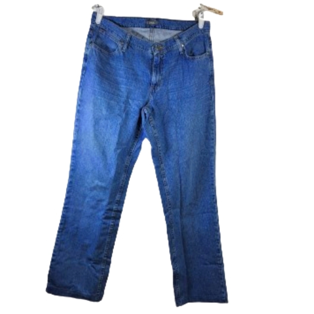 Cabela's Light Wash Blue Jeans Sz 8 Long